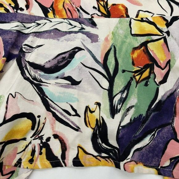 HD in Paris Anthropologie Women’s Size 2 Lucille Peplum Floral Tank - Picture 2 of 5